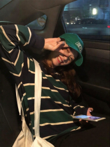 imimtuan | Áo Hoodie Nữ Phong Cách Retro Sọc Dễ Thương Đa Năng