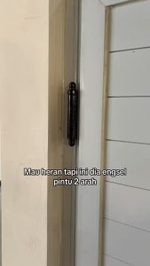 Engsel Koboi 3" Dua Arah Bolak Balik 3 Inch Engsel Pintu Per Veer Koboy Coboy