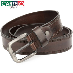 CARTELO | Genuine Leather Belt With Pin Buckle