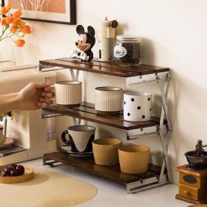 Foldable Desktop Organizer Storage Rack