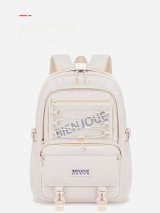 กระเป๋าเป้สะพายหลังนักเรียนมัธยมปลาย น้ำหนักเบา ความจุขนาดใหญ่ กระเป๋าเป้สะพายหลังแบบสะพายไหล่คู่สำหรับนักเรียนมัธยมปลายและนักศึกษาวิทยาลัย