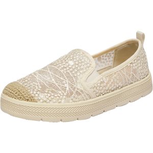 Agsdon | Soft Bottom Lace Ventilated Single Slip-On Shoes