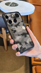 RINGKE® FUSION X Camouflage Design Nothing Phone (3) Augmented Bumper Military Design Hard Back Heavy Duty Shockproof Pr