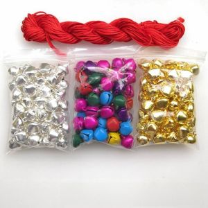 Handwoven DIY Jewelry Accessories Gold And Silver Bell Pet Pendant Bracelet And Ankle Chain Decorative Crafts Strange And New