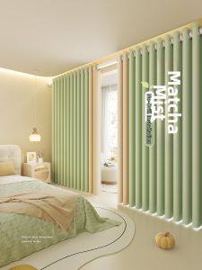 WEILAISHI | Full Blackout Bedroom Curtain Set Hole-Free Installation