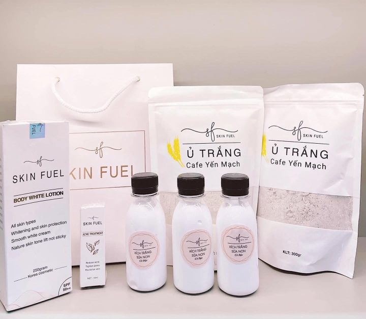 COMBO Ủ TRẮNG CÀ PHÊ YẾN MẠCH + SỮA NON CÔ ĐẶC