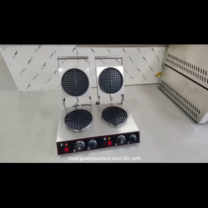 Electric Belgian Waffle Maker Machine Single and Double 7" Pan Heavy Duty
