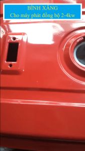 Bình xăng không gỉ cho máy phát 2kw 3kw 4kw đầy đủ phụ kiện