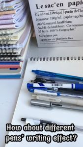Deli 12Pcs Ballpen 0.7mm Ballpoint Pen Black/Blue Student Stationery School Supplies EQ23