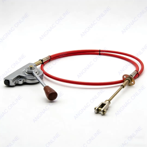 Heavy-Duty PTO Control Cable with Lever - 3m / 6m Options 65mm Stroke
