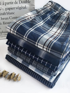 กางเกงนอนผ้าฝ้ายแท้สำหรับผู้ชาย ทรงหลวม บาง ไซส์ใหญ่ กางเกงขายาวลำลอง ผ้าฝ้ายแท้ สำหรับใส่อยู่บ้านในช่วงฤดูร้อน