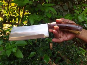 pisau dapur pemotong bambu kayu atau cacah daging tulang sapi ayam