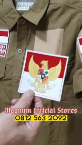 Kemeja NASDEM Tactical PDL S - 5XL Free Bonus 3 Emblem Patch Prepet Perekat Velcro Army