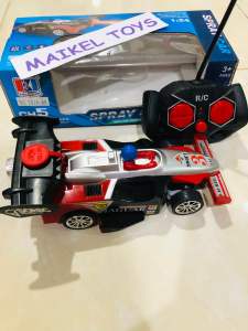 Mainan Mobil Balap Remote bisa keluar asap