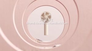 Jisulife 3 Speed Wind Portable Fast Charge Rechargeble 2000mAh Handheld Fan for Outdoor Indoor Badminton Court Concert Picnic Camping FA21