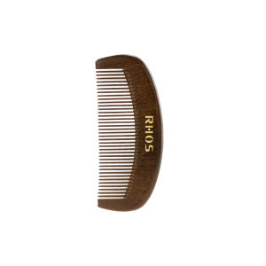 RHOS | Anti-static Hair Loss Prevention Comb for Long Hair - Natural Rosewood