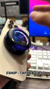 Quạt Tản Nhiệt Điện Thoại LISEN Kiêm Sạc Nhanh Không Dây Từ Tính 15W Kèm Cáp C to C Vòng Magnetic Bao Ngón Tay Game