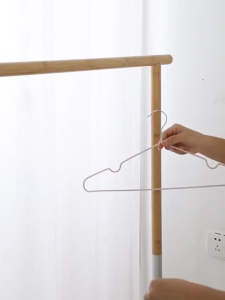 Heavy Duty Clothes Hangers Non-Slip PVC Coated Metal Hanger Space Saving Slim Design with Shoulder Groove