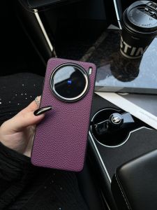 Ultra-Thin Frosted Silicone Phone Case for Vivox200Pro X100Pro X100Spro Protective Cover Couples Simple Pure Color INS Style