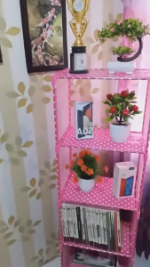 JMT-Rak Lemari Portable Multifungsi Serbaguna Kamar Sepatu Baju Dapur Kamar Mandi / Rak Buku 5 Tingkat 4 Susun / Rak Portable Serbaguna 5 Susun 4 Ruang / Rak Buku perkakas rumahtangga serbaguna