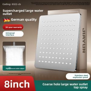 JIAYUN | High Pressure Rain Shower Head with Large Nozzle
