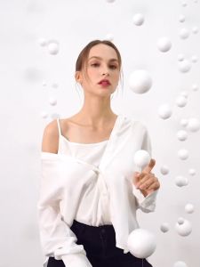 AURORA 24K Gold Plating Mini Frosted Ball Stud Earrings Real 925 Silver Earrings Jewelry ES925-8