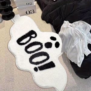 Thảm Trải Sàn Phòng Tắm Mềm Mại Hình Ma BOO Của VIKAMA Chống Trơn Trượt Dùng Cho Phòng Ngủ Phòng Tắm Lối Vào Trang Trí Phong Cách Hiện Đại Dùng Cho Halloween.