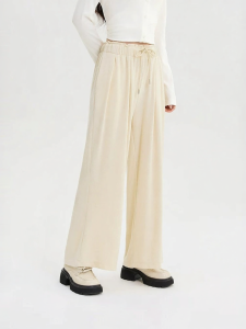 SANFU | Drawstring Waist Loose Casual Trousers with Pockets