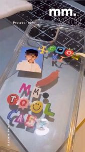 เคสใส 2 ชั้น ♡ พร้อมส่ง ♡ เคสโทรศัพท์ ใส่การ์ดบัตรได้