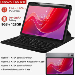 Original ROM Lenovo Tab K10 M11 8GB 128GB ROM MTK Helio G88 11 90Hz Display LTE Wifi 7040mAh Android 13 Tablet Case stylus Pen