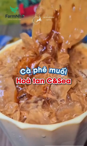 (Combo 2) Cà Phê muối hòa tan C & Sea Le Plateau Hộp giấy 160g (10 stick 16g)