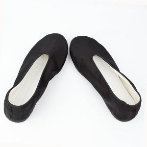 Handmade Tai Chi Shoes Wu Dang Wear Resistant round Mouth Practice Cloth Shoes for Men Buddhist Shoes Fitness Sports Yoga