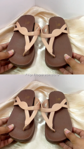 STOMPION Korean Sandals For Women Thick Soled Flip Flop For Women Causal Beach Slippers For Women Footwear