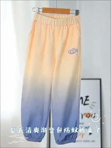 2024 Summer Thin Anti-Mosquito Pants: Gradual Ice Silk & Quick-Drying Options