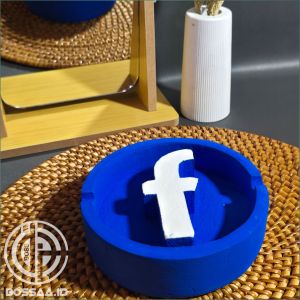 Asbak Aesthetic Asbak Unik Asbak Sosmed Asbak Logo Facebook
