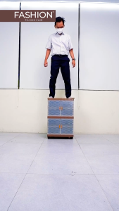 CLUB FASHION Pro Shoe Rack - Kabinet Sepatu Plastik - Rak Sepatu Plastik - Lemari Kuat Aesthetic