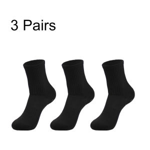3Pairs Anti Slip Soccer Socks Basketball Football Short Socks Sweat Wicking Men Women Silicone Sports Grip Sock