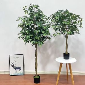 ต้นไทรเทียม Artificial Banyan Tree ต้นไทรปลอม ต้นไม้ปลอมที่มีใบและลำต้นที่ดูสมจริง ของตกแต่งบ้าน สำนักงาน ในร่ม กลางแจ้ง ของขวัญ