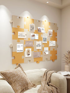 Puzzle Felt Wall Sticker Wall Decorative Photo Wall Background Board Polaroid Felt Board Bedroom Cork Wall Board Photo Wall Family Album Wall Atmosphere Feeling Felt Board Fancy Felt Version