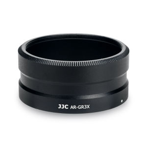 Bộ Chuyển Đổi Ống Kính Kim Loại JJC GA-2 Cho Máy Ảnh Ricoh GR3x GR IIIx Gắn Ống Kính Chuyển Đổi Tele Ricoh GT-2 Và Sử Dụng Bộ Lọc ND UV CPL 49Mm
