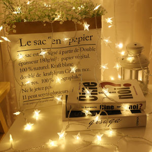 Fairy Garland Lights for Home Wedding Garden Party Decor Eid Festival LED Star String Lights