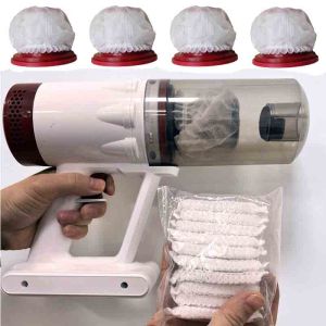 100PCS Disposable Vacuum Cleaner Filter Protective Cover Non-woven Fabric Dust Collection Filter Cover For Vacuum Cleanner