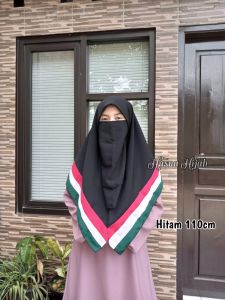 [HUSNA HIJAB] Kerudung Segi Empat Palestine
