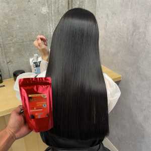 Obat Pelurus Rambut Keratin Smoothing System isi 2 Step bisa Cod Obat Bonding Obat Smoothing Keratin Smoothing System Cream Pelurus Rambut