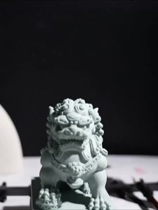 Stone Carved Lion Ornaments Chinese Feng Shui Decorations Home Decor Living Room Bar Coffee Shop Desk Decorations