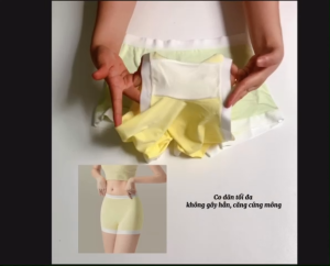 Quần mặc trong váy cao cấp Quần bảo hộ vải cotton mềm mại tôn dáng