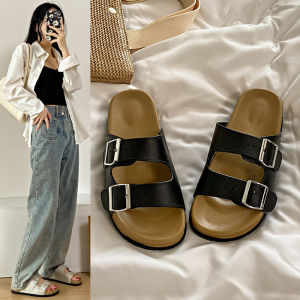 JIFANPAUL | Thick Sole Flat Sandals for Summer Outdoor