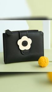 1745 ( READY STOCK ) WALLET SHORT ZIP PURSE LUXURY KOREA COIN FOLD  PU SLING BAG EU FASHION HOUSE