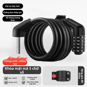 Khóa Xe Đạp Chống Trộm Bằng Mật Mã Di Động