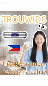 TROUWIDS Whole House Water Filter Purifier Deep Well Water Filter Water Purifier